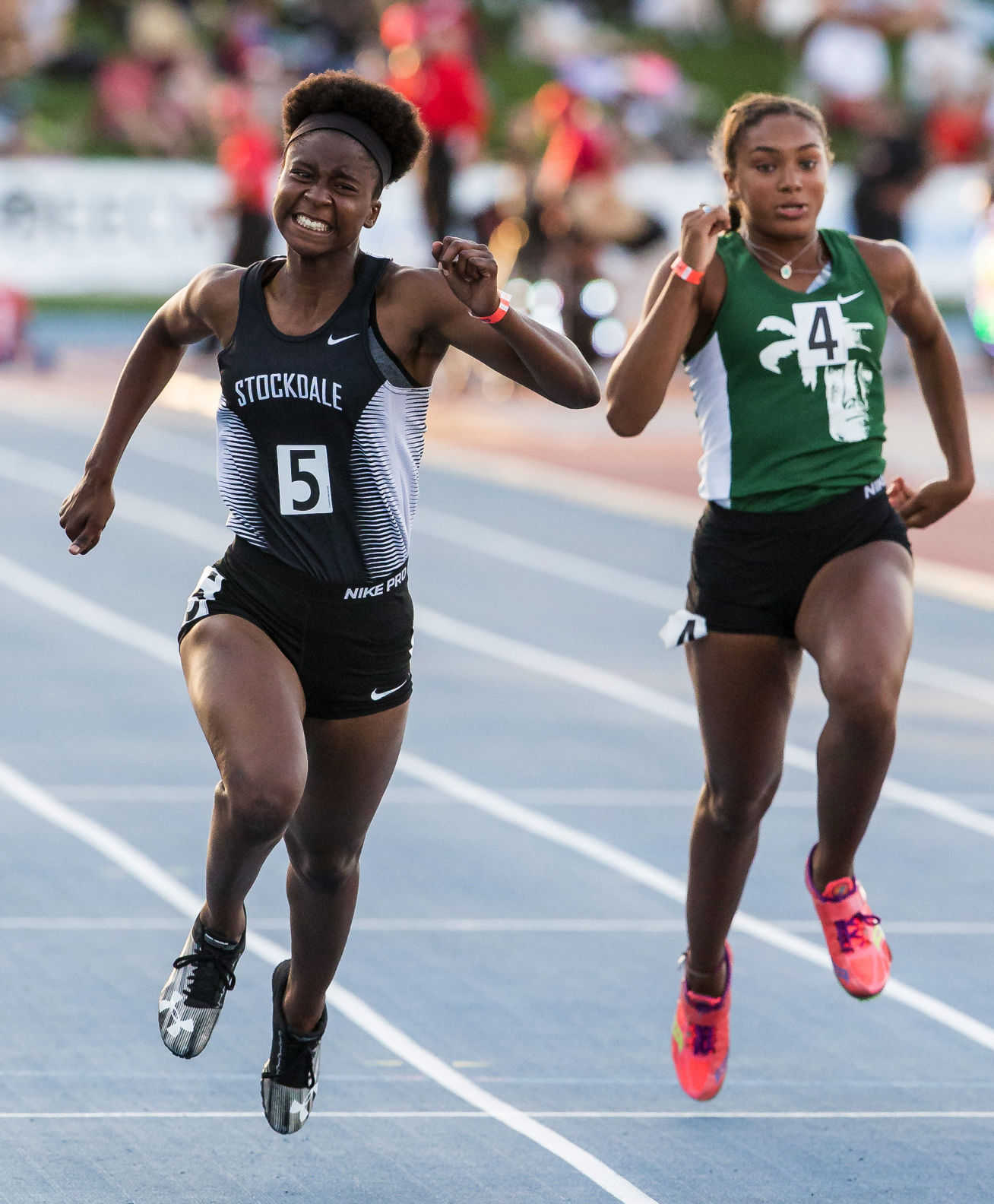 Stockdale's Wilson falls in 100 hurdles, qualifies fourth in 100 ...