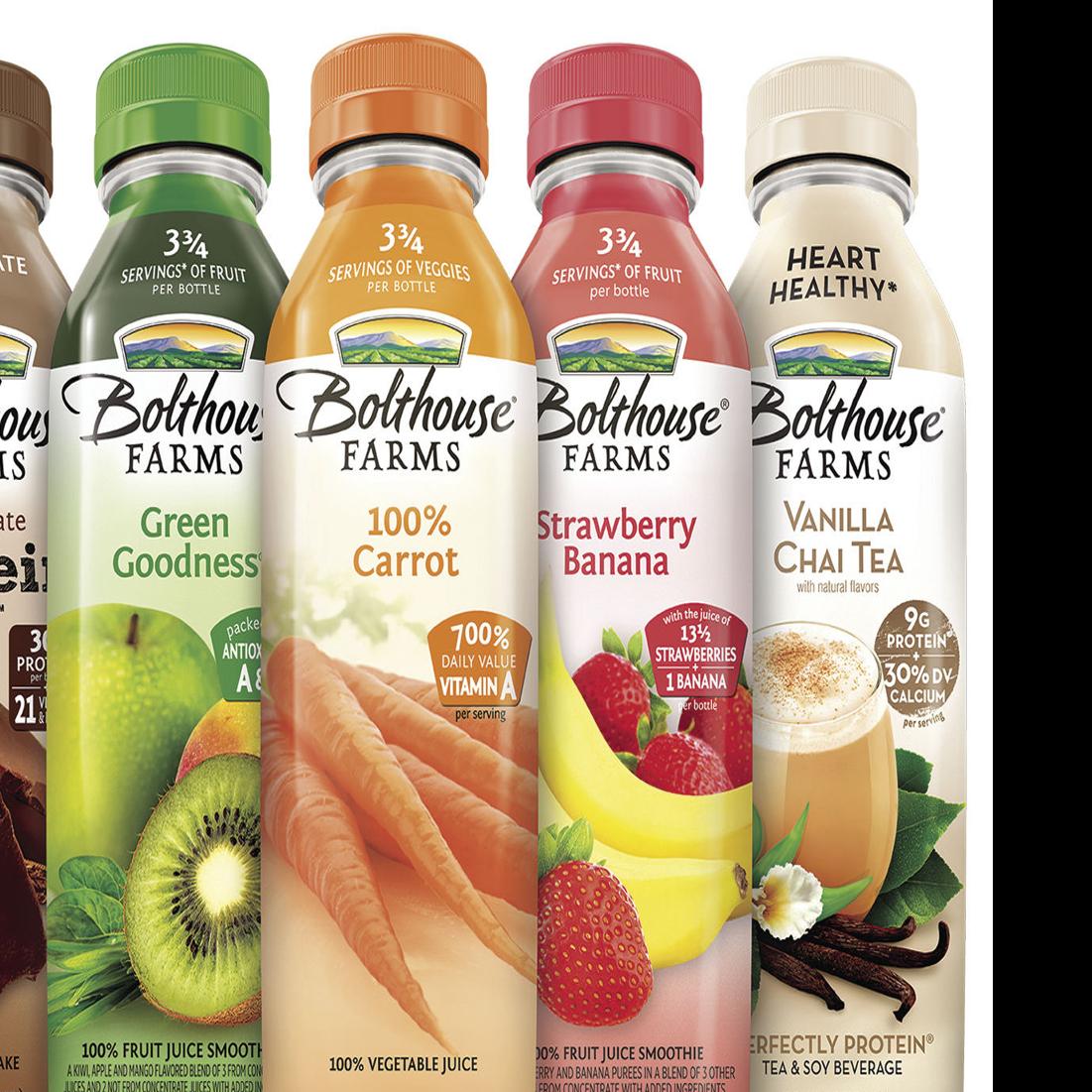 Bolthouse Farms Fruit Juice Smoothie, Strawberry Banana, 15.2 fl. oz. Bottle