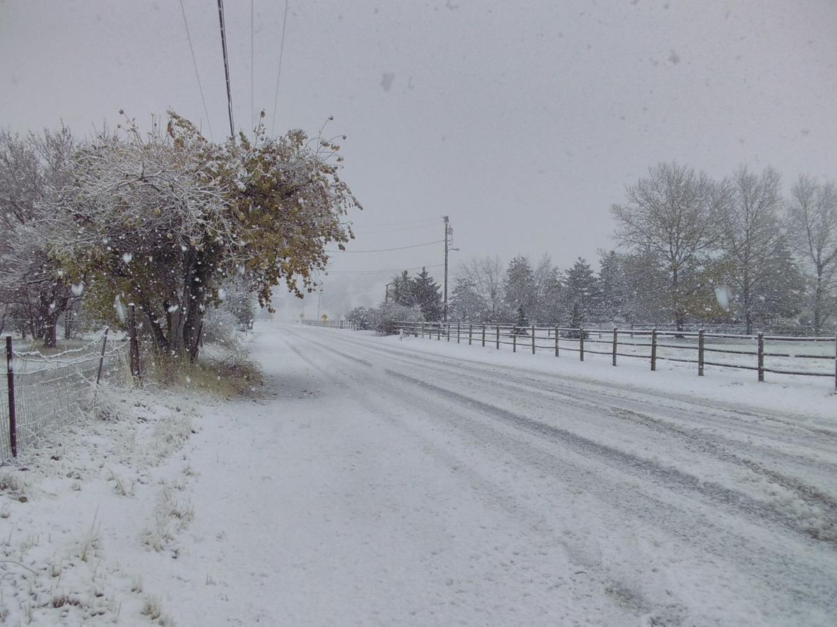 PHOTO GALLERY Snow! Mountains south and east of Bakersfield get coated
