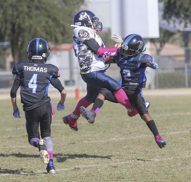 PHOTO GALLERY Golden Empire Youth Football Shafter Commanders vs the