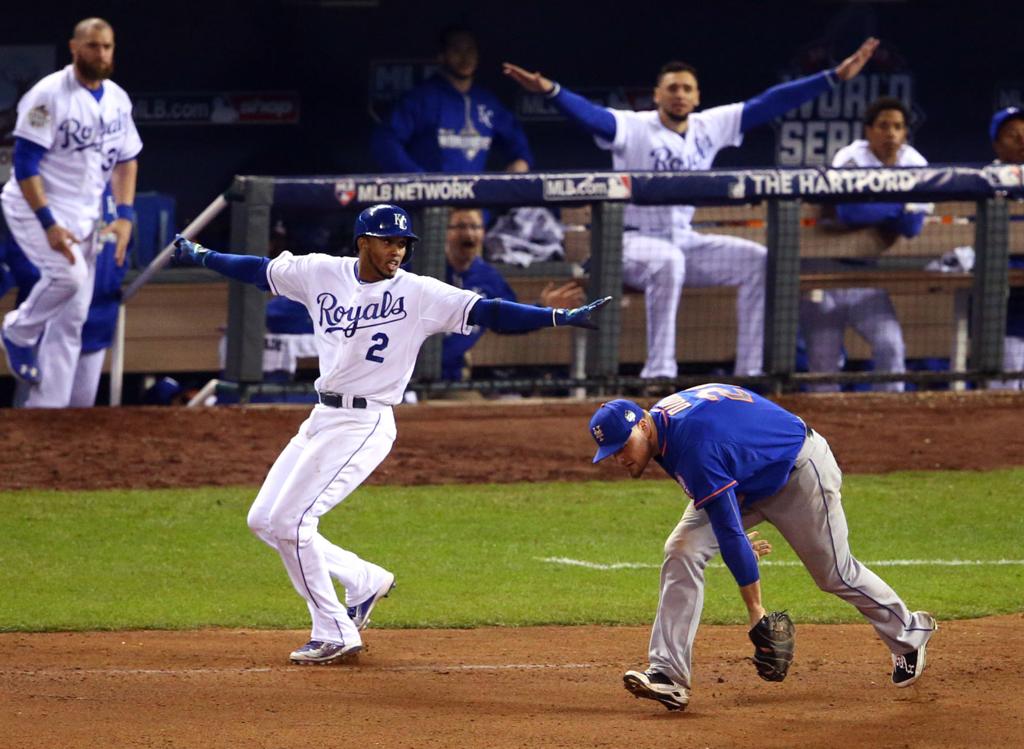 Royals beat Mets in 14 innings in classic Game 1 of World Series – The  Denver Post