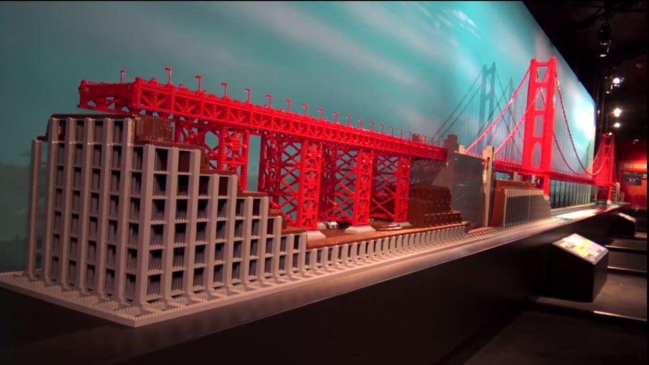 Lego golden best sale gate bridge