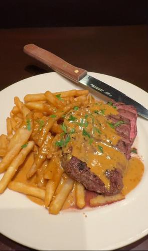 Flat iron frites