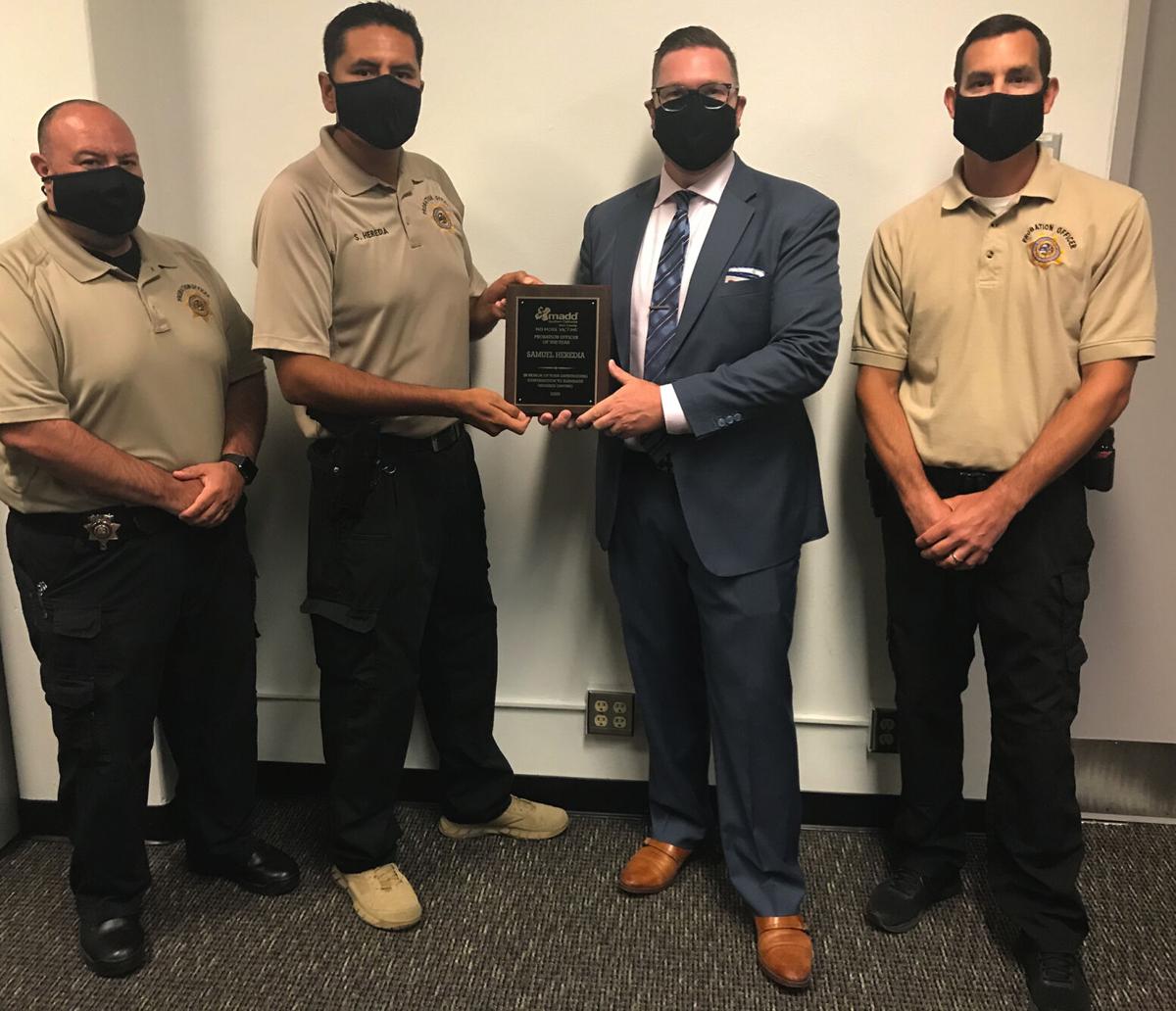 Mothers Against Drunk Driving presents awards to local law enforcement