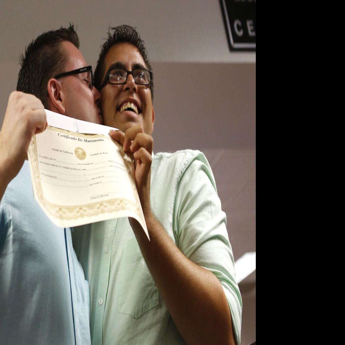 Same Sex Marriages Resume In Kern News Bakersfield Com