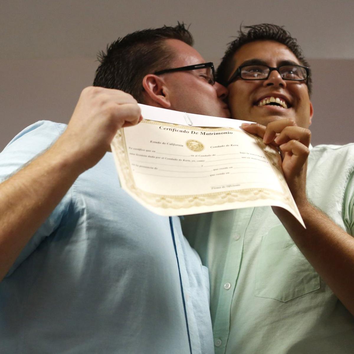 Same Sex Marriages Resume In Kern News Bakersfield Com