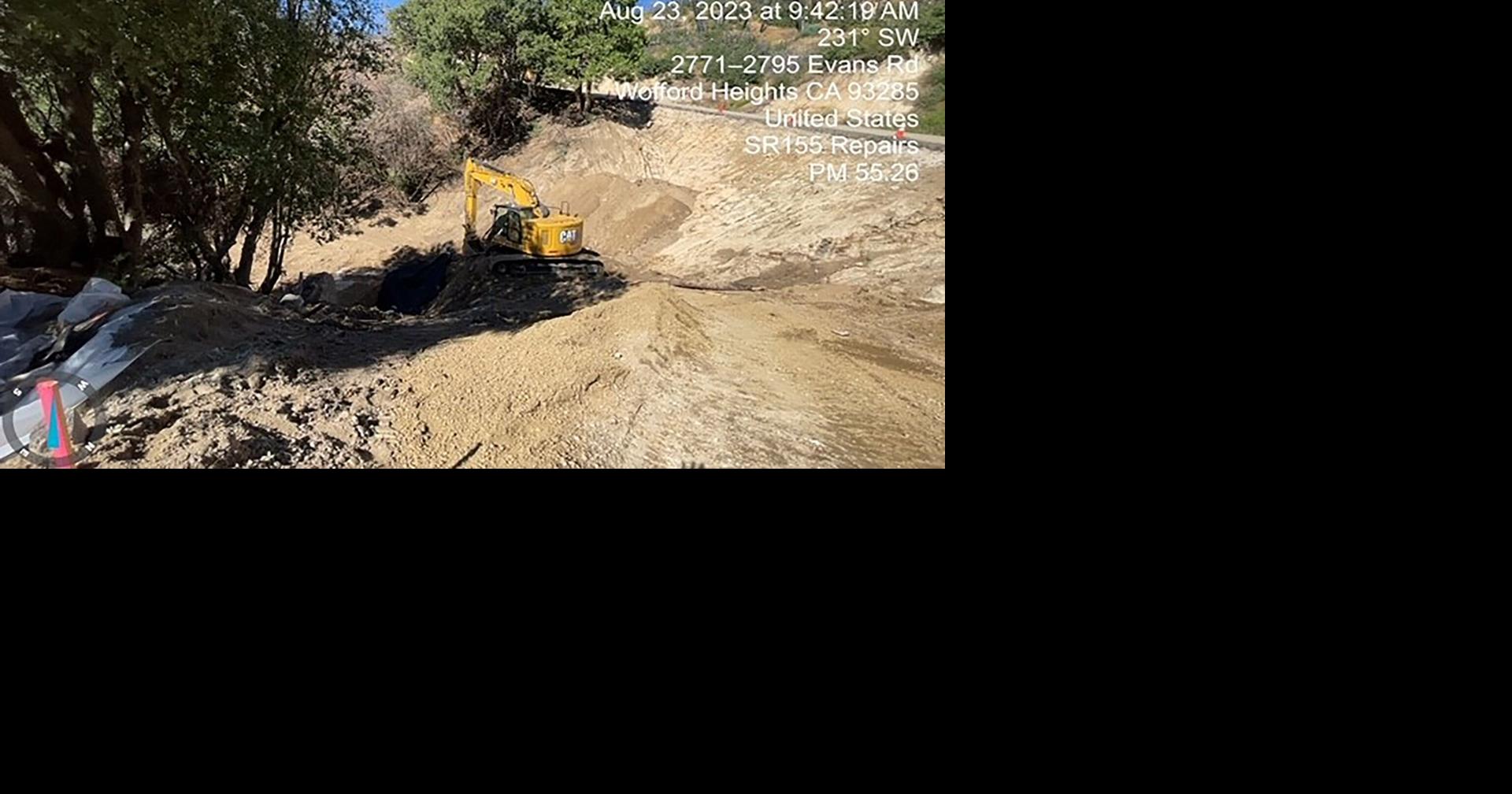 What a relief Highway 155 expected to reopen to mountain communities