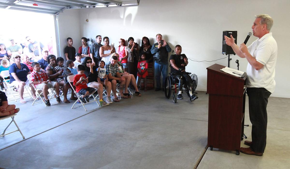 Wounded combat veteran given keys to new home | News | bakersfield.com