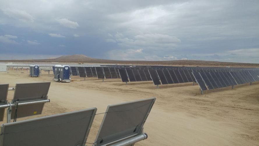 Solar energy project extending onto Edwards Air Force Base becomes