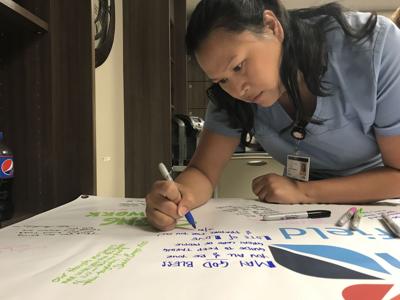 Adventist Banner Signing - vegas