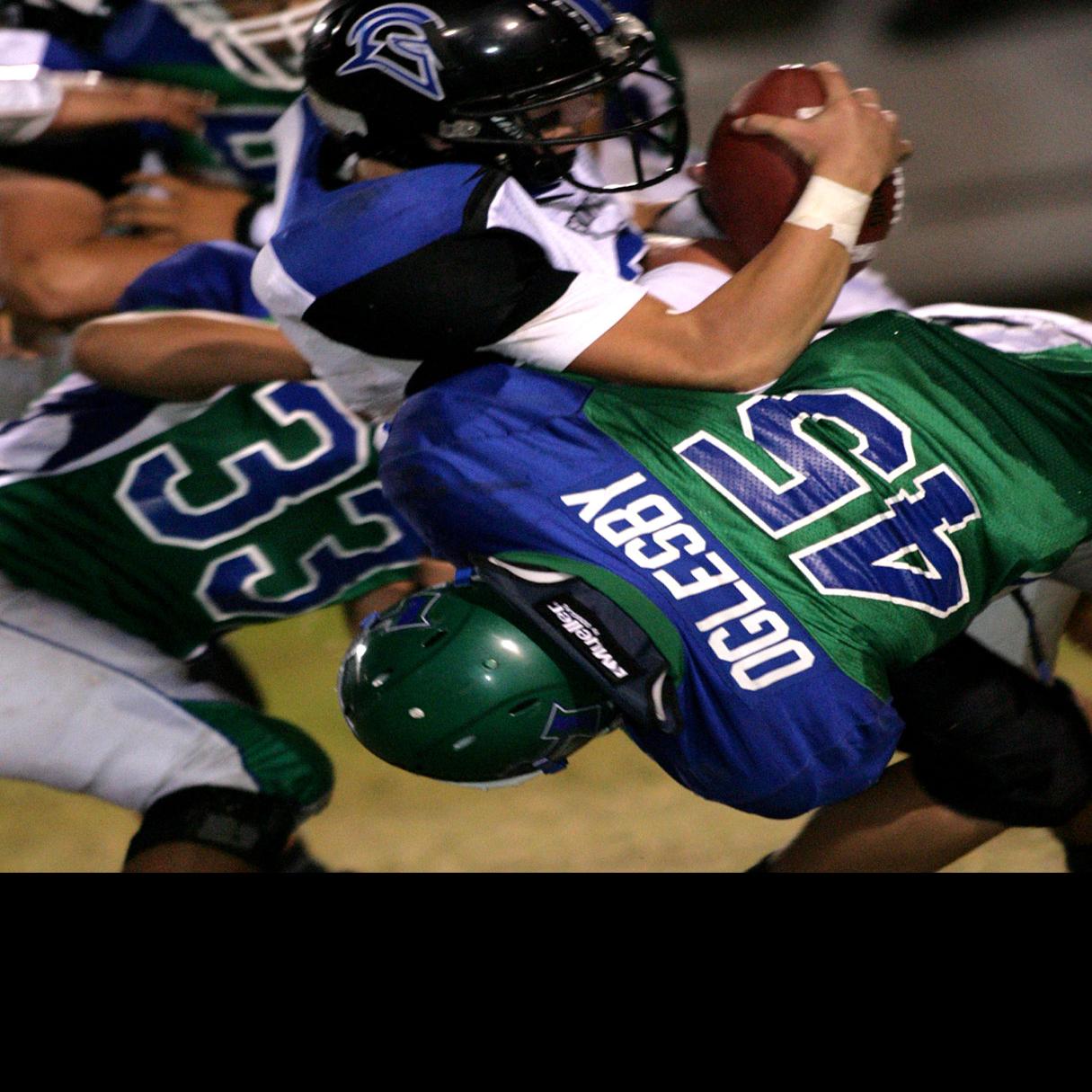 High School Football Notebook Highland Football Player Oglesby