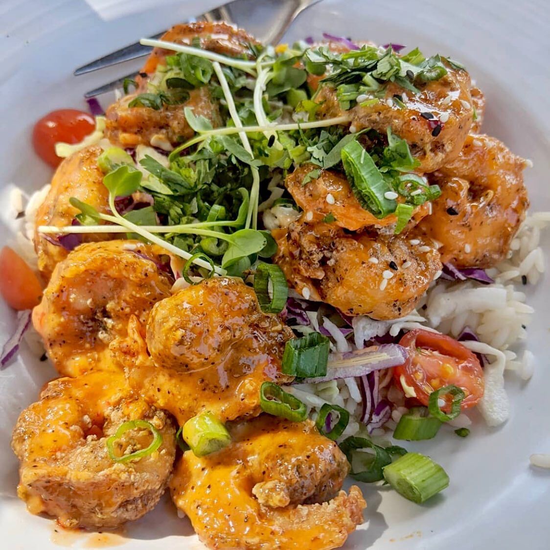 california fish grill cauliflower rice