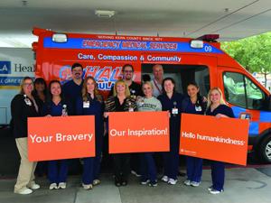 Dignity Health in Bakersfield Honors Local First Responders