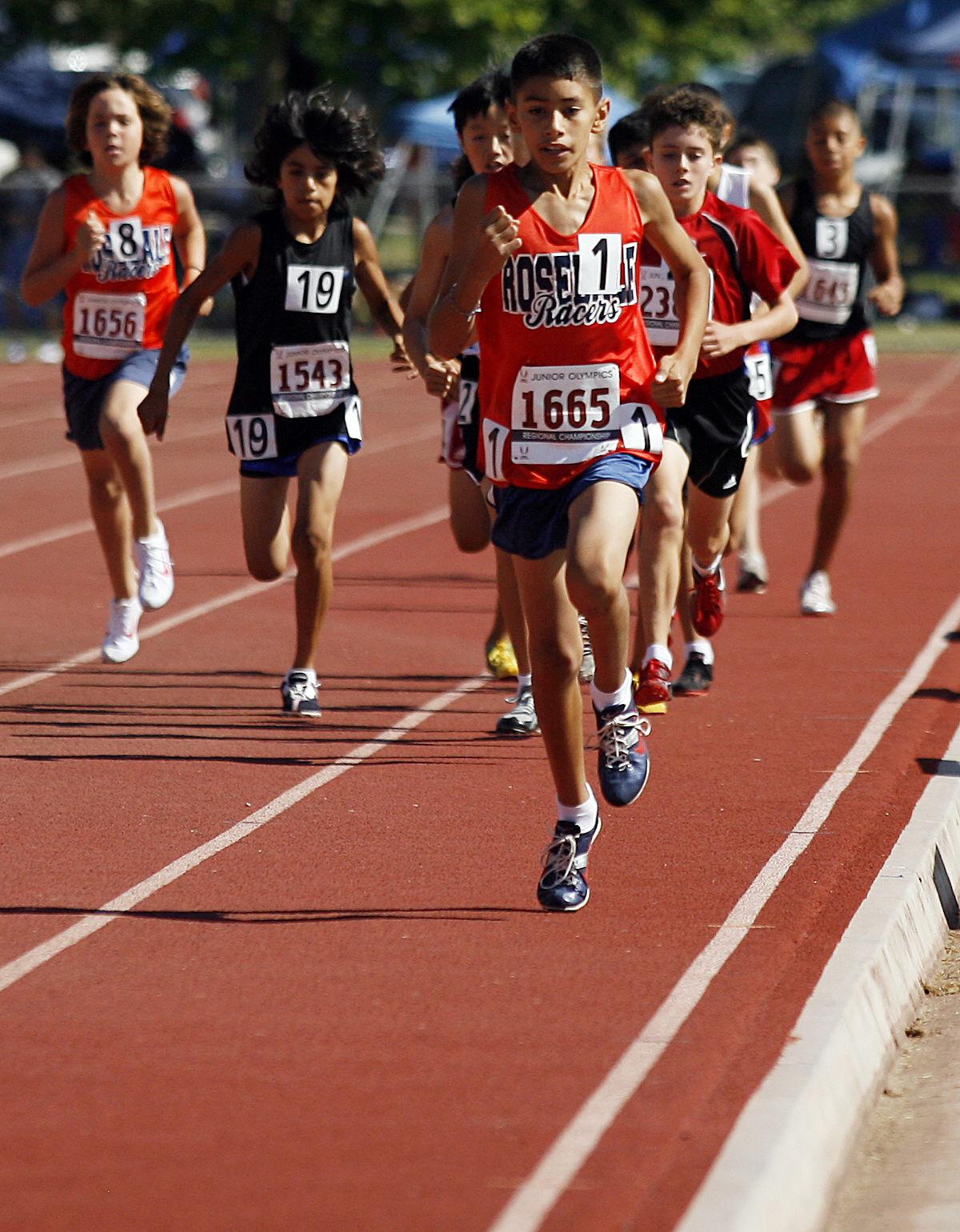 Junior Olympic track results Sports