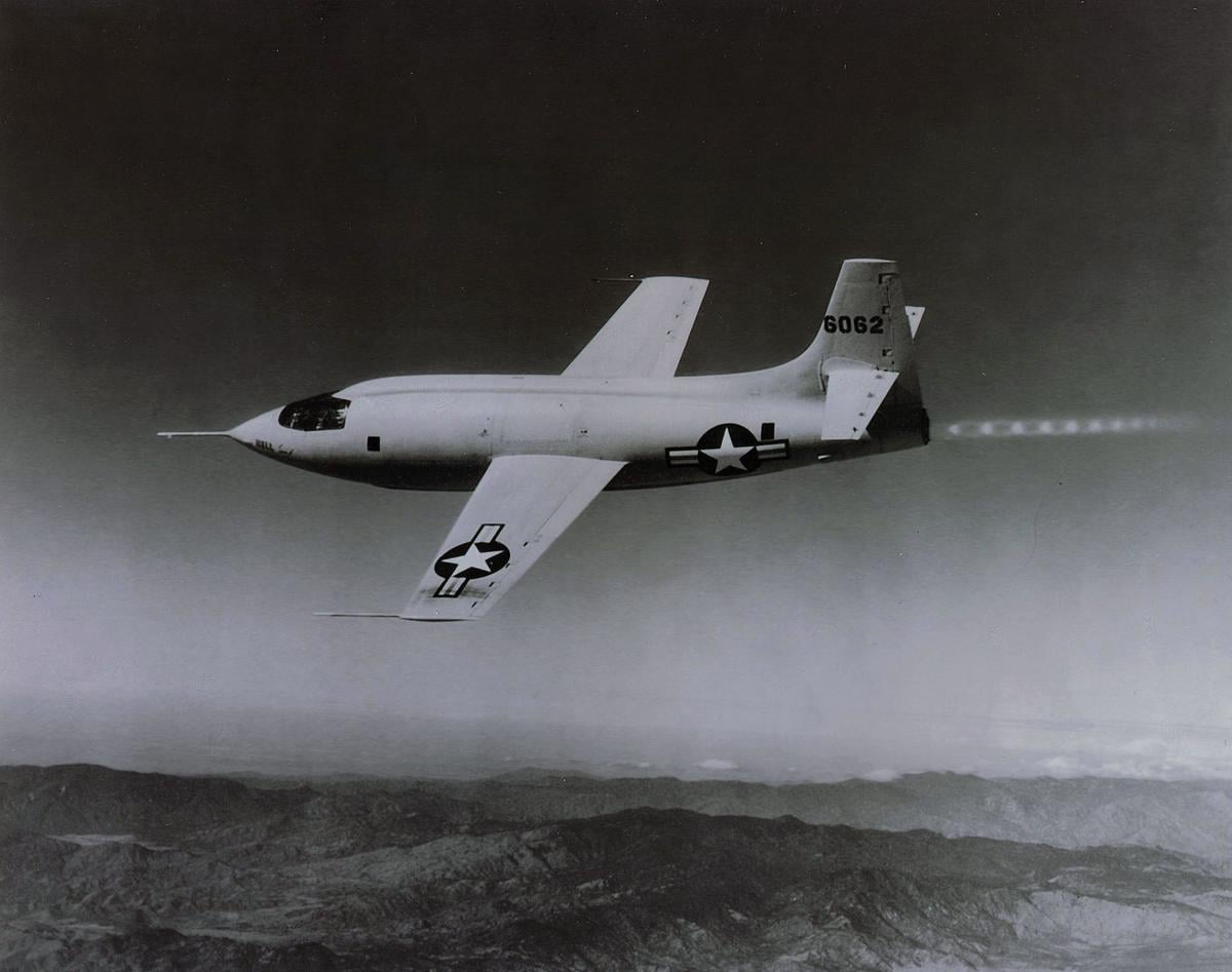 Bell X-1 in flight