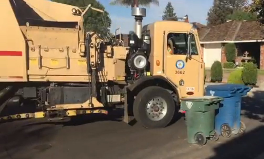 YouTube channel films Bakersfield trash trucks News