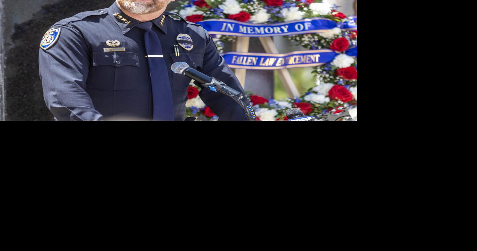 Hundreds gather for National Peace Officers Memorial Day commemoration