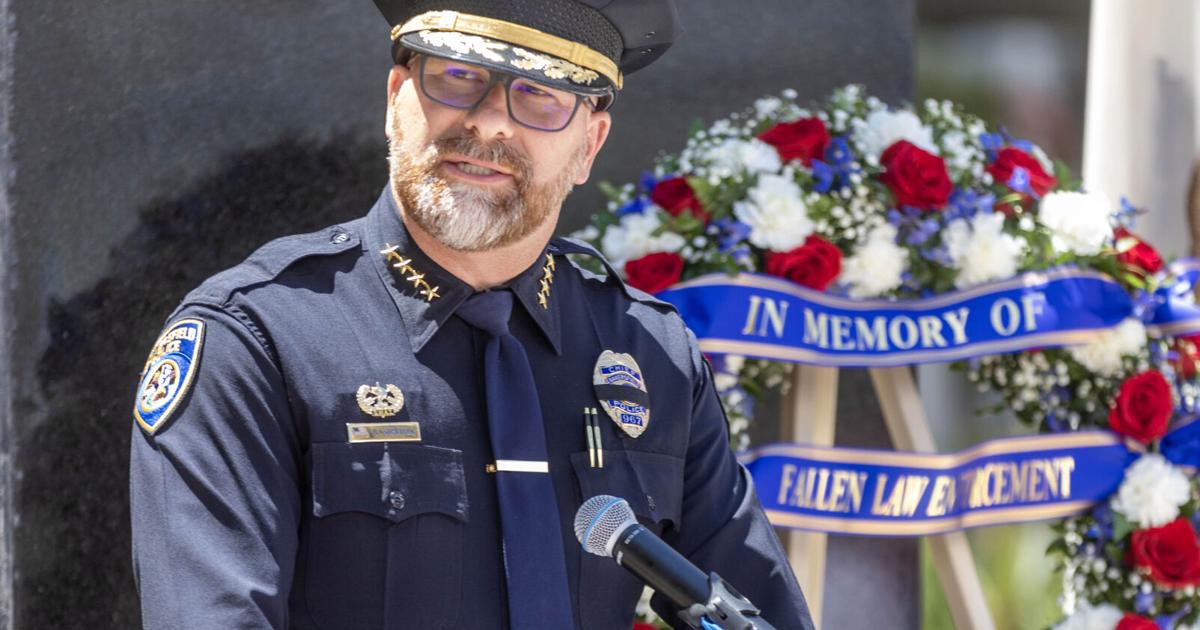 Hundreds gather for National Peace Officers Memorial Day commemoration