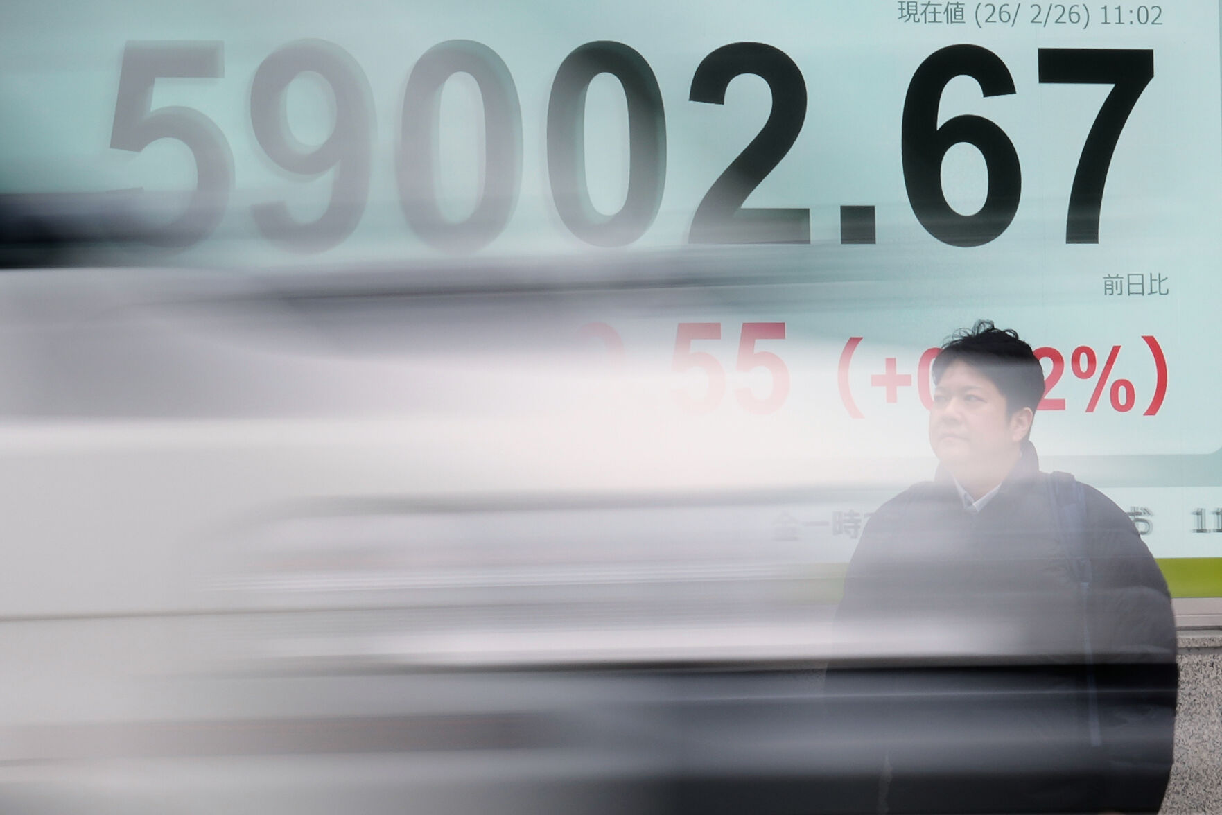 World shares are mixed and US futures slip after Nvidia earnings