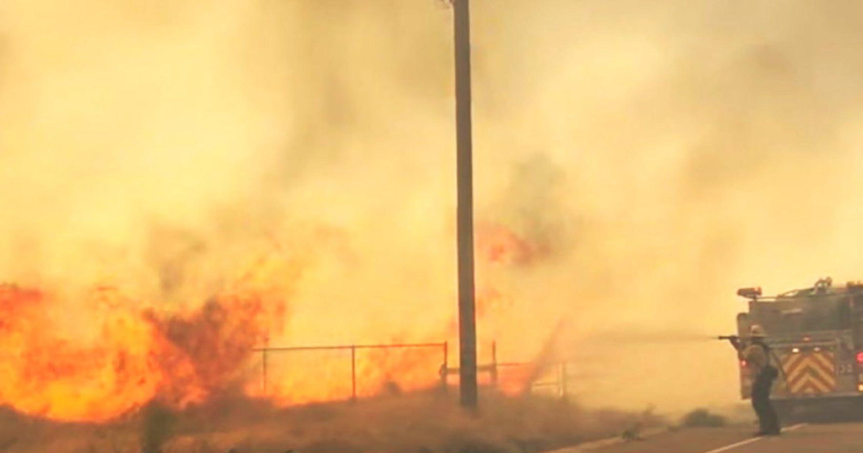 Fire in Rosamind damages $2 million of construction materials - Vimarsana News
