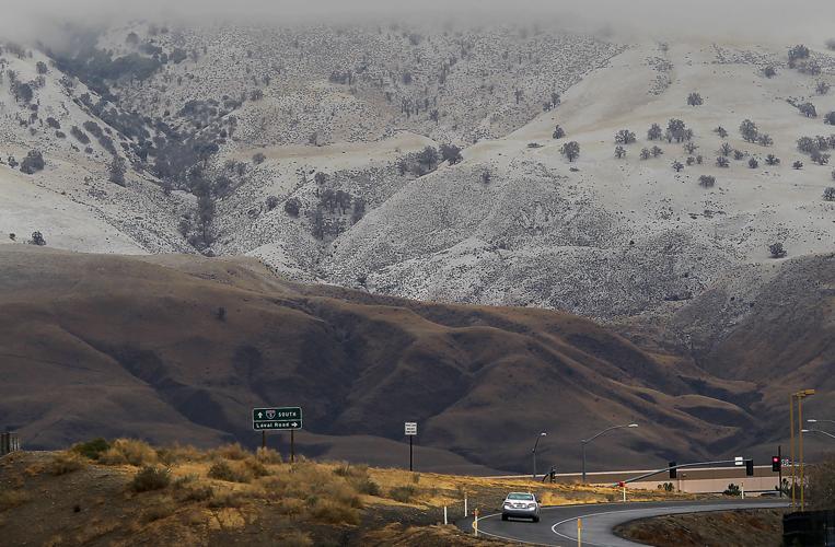 CHP I5 over Grapevine, Hwy 58 reopen after closing due to snow, ice