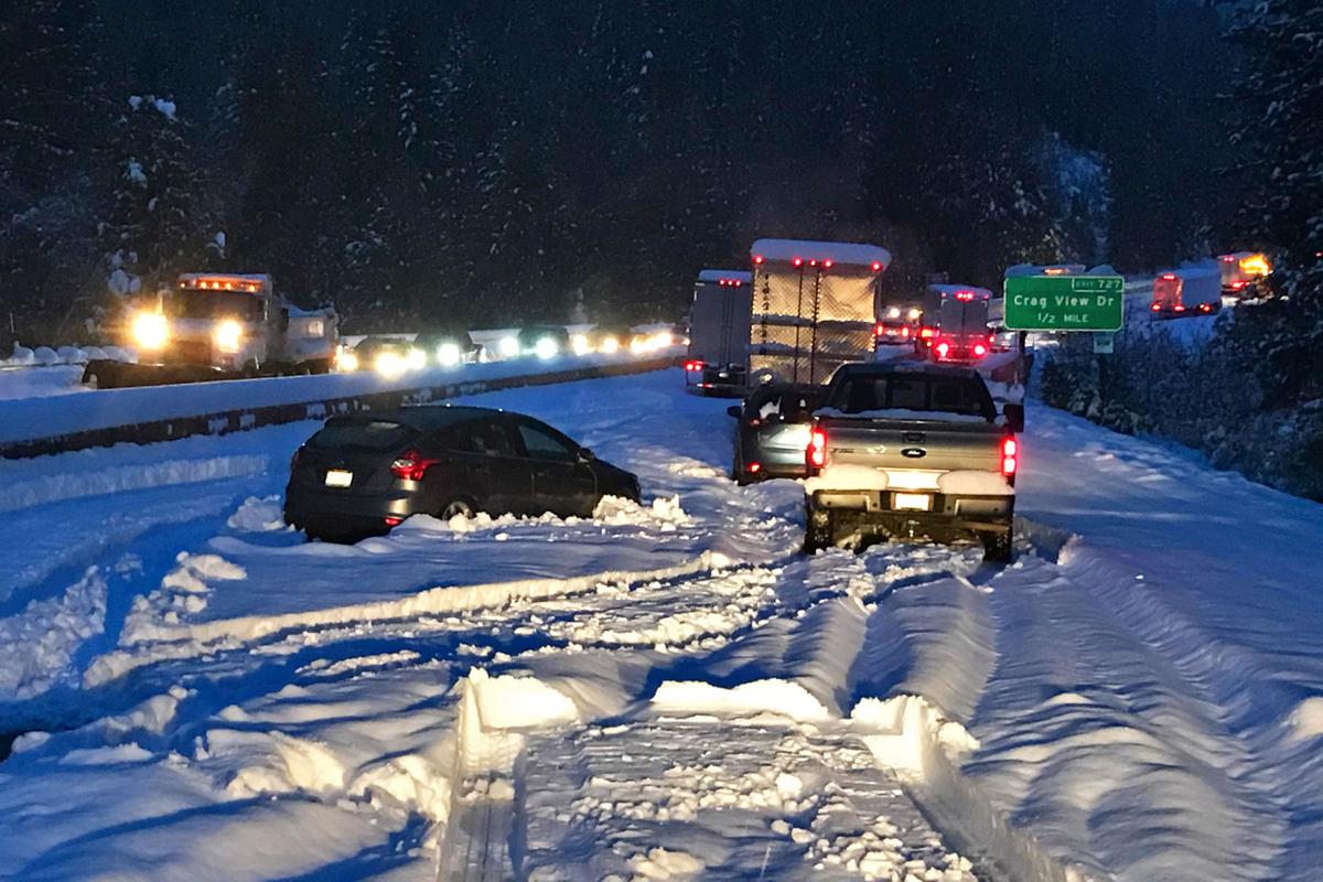 PHOTO GALLERY Winter storm brings snow to areas of California