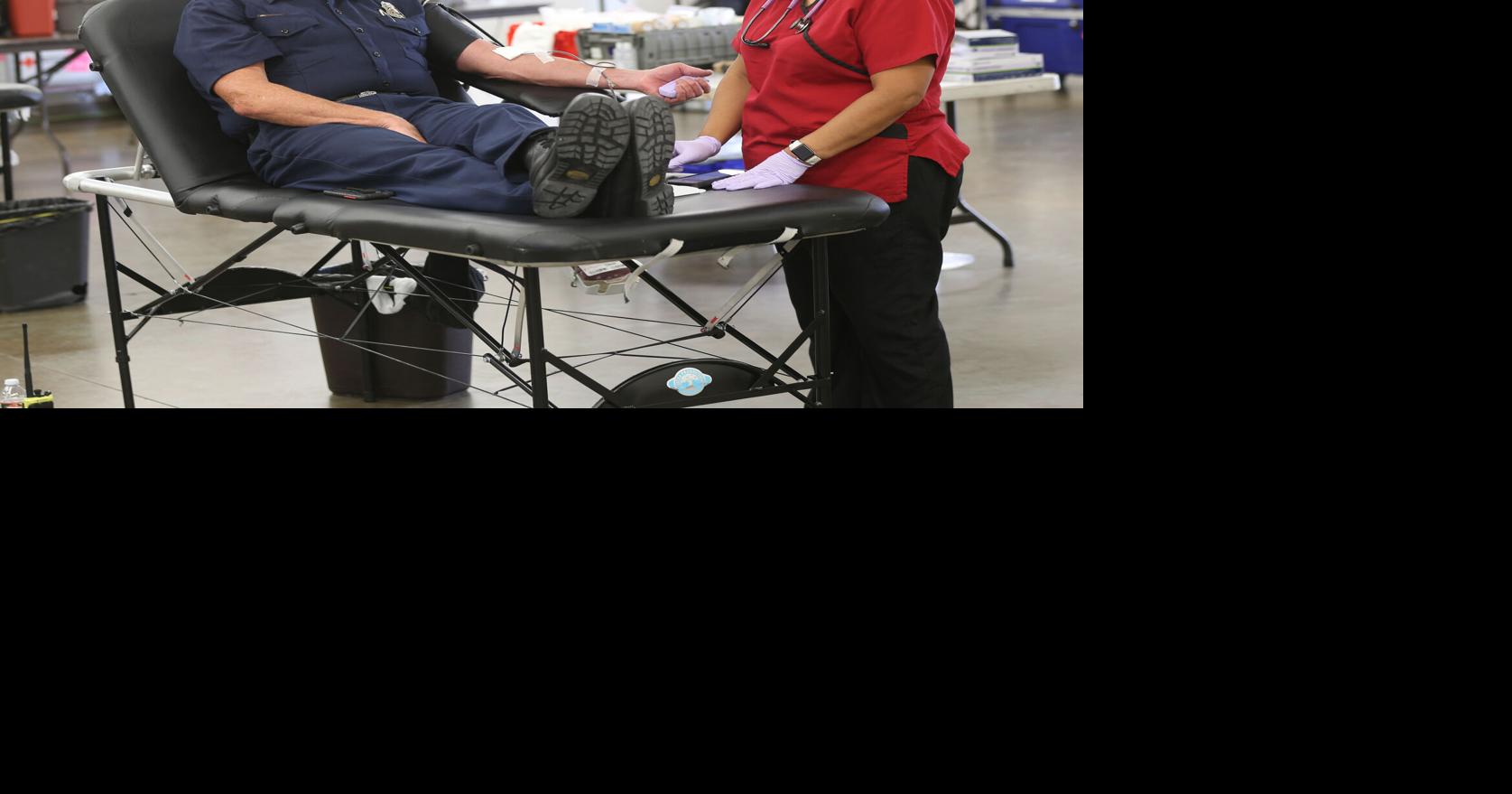 Red Cross hosts Battle of the Badges blood drive News