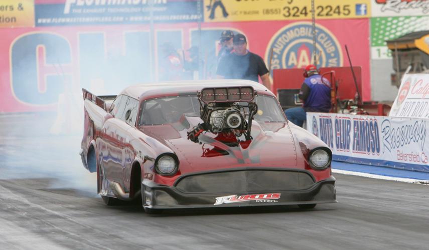 Crashes, fires don't deter Thompson from powering his way down a drag ...