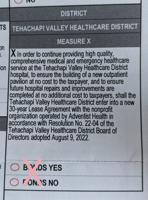 Tehachapi area measures have mistakes on mail-in ballots
