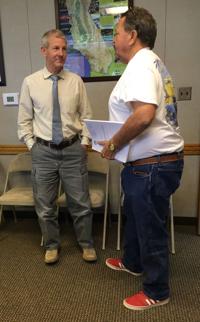 John Vidovich after meeting