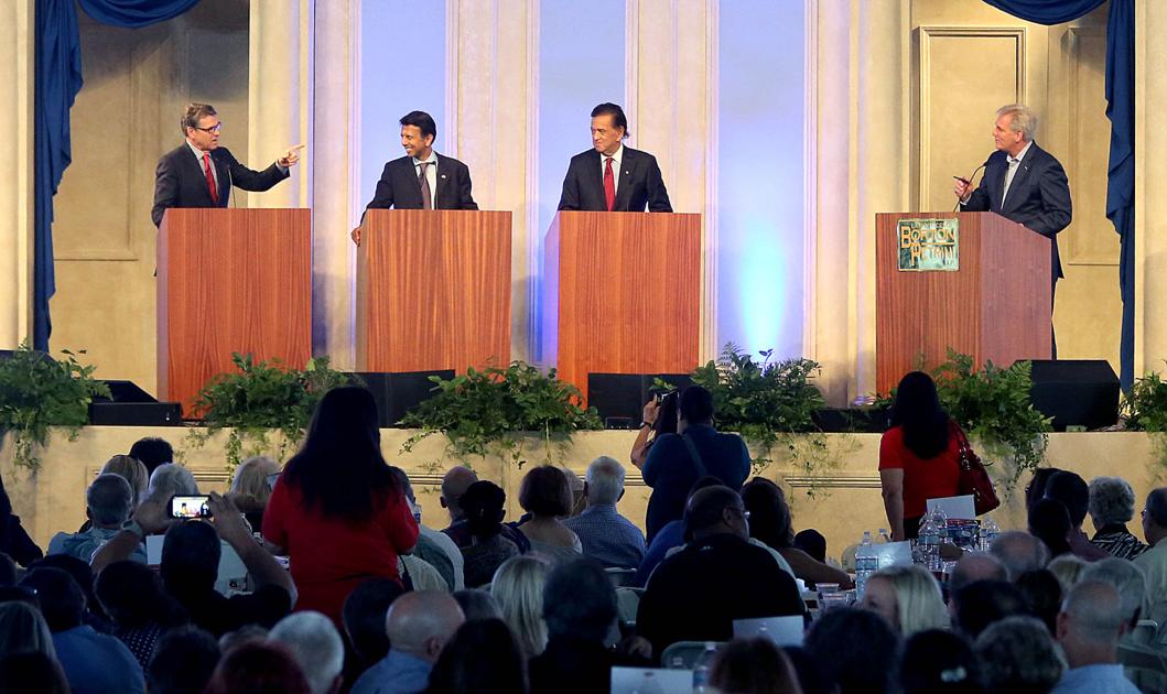 Political panel talks 'Dancing,' not Trump Business Conference