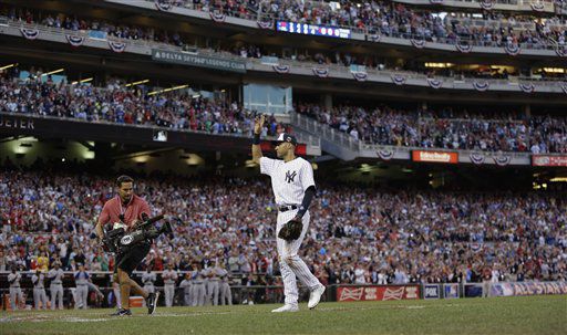 Derek Jeter owns All-Star stage but Mike Trout is driving off with a new  sports car and MVP award