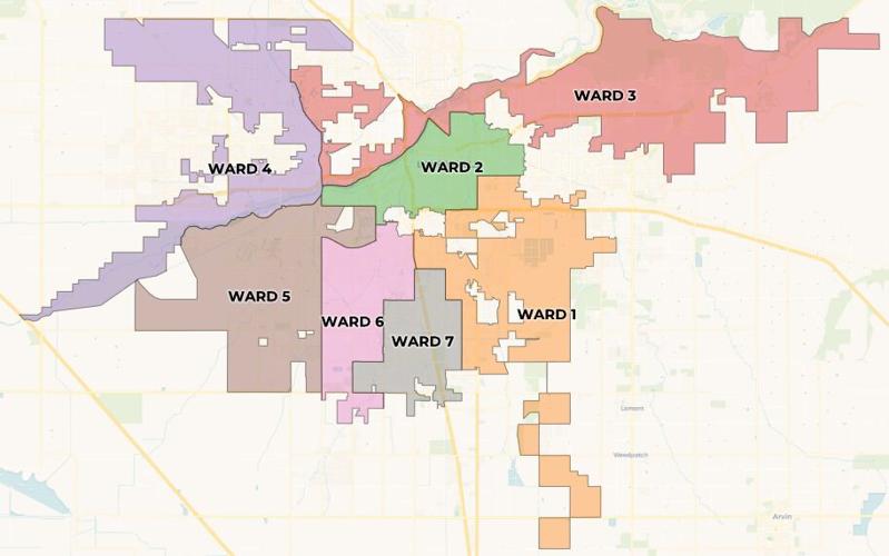 Tucson City Council Ward Map Bakersfield's Punjabi Community Hopes To Be United During The City's  Redistricting Process | News | Bakersfield.com