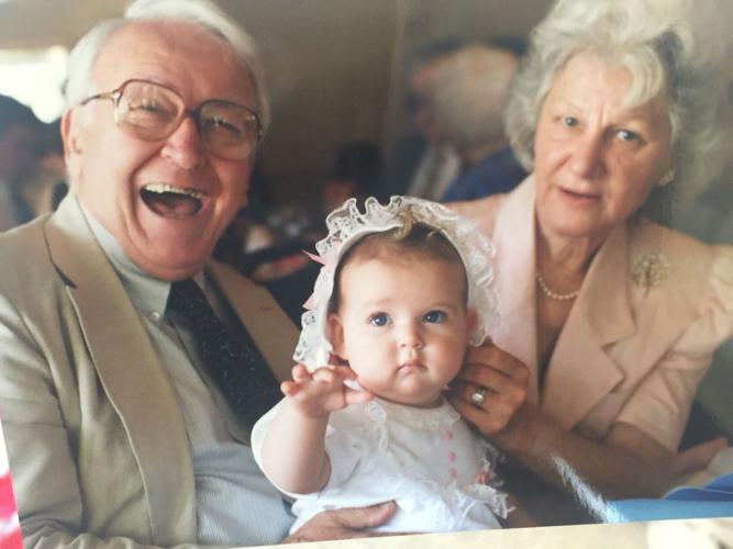 Curtis and Peggy Darling with Granddaughter Danielle.JPG