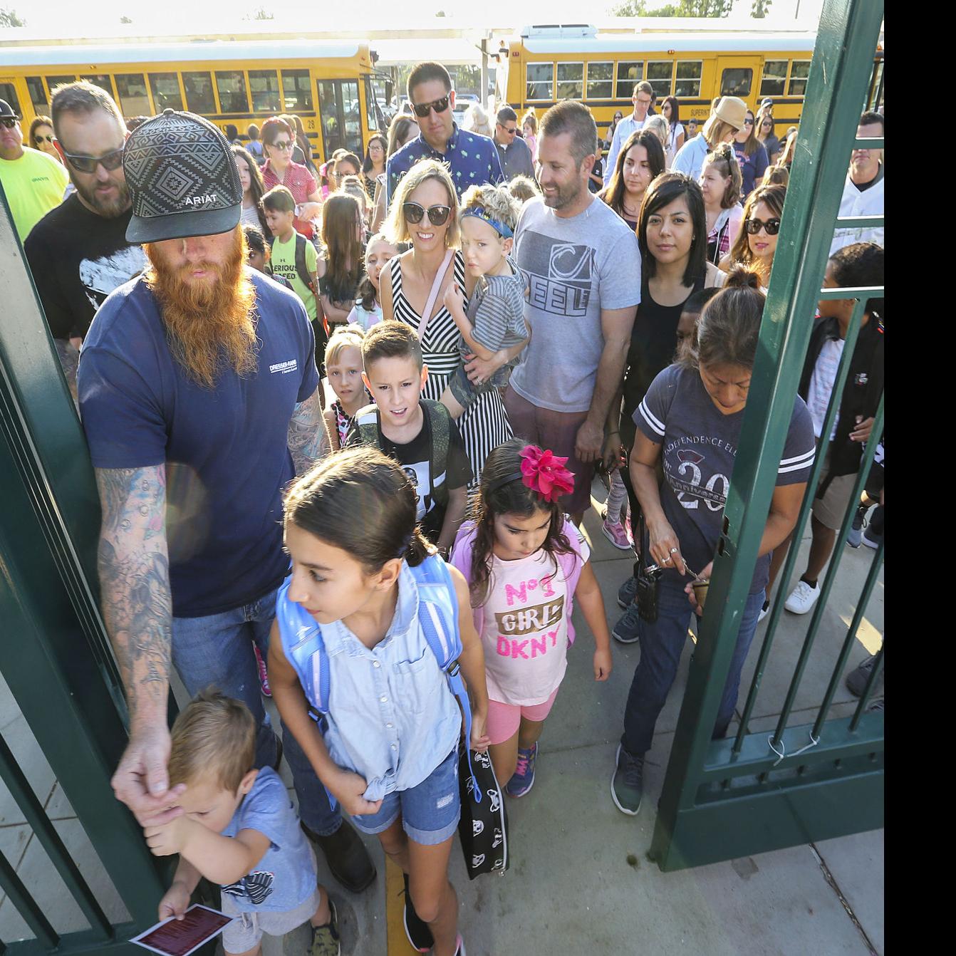 Happy Scary And Ready To Go A New School Year Begins News Bakersfield Com