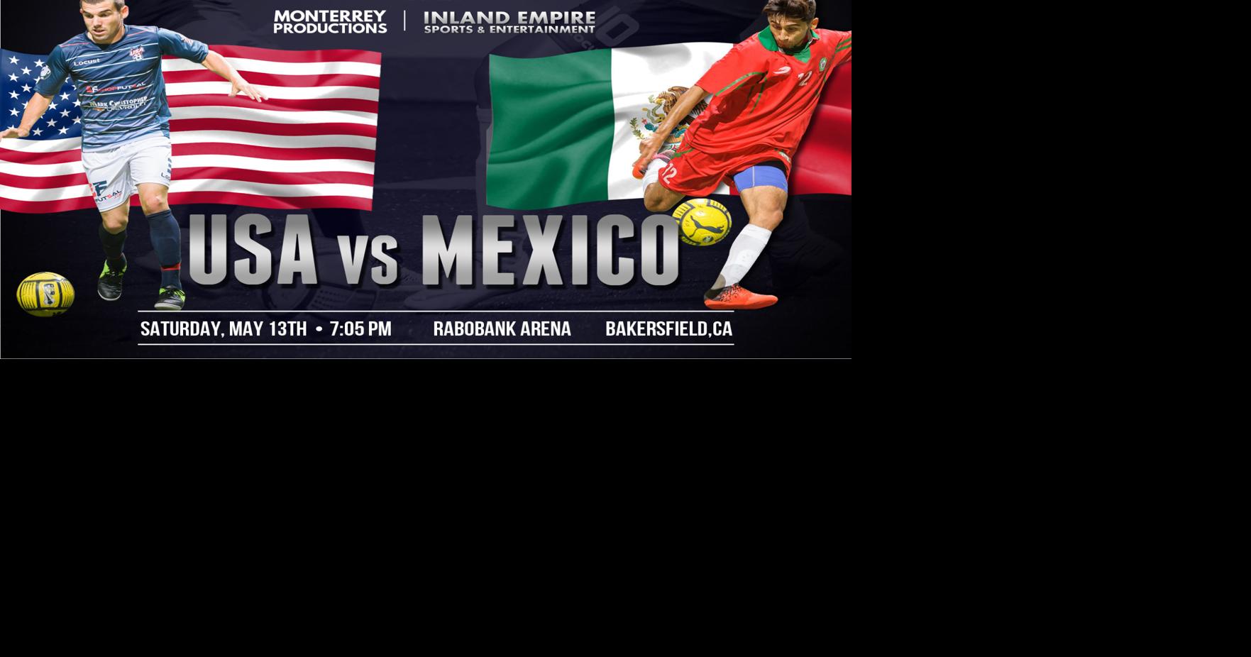 USAMexico indoor soccer game coming to town Sports