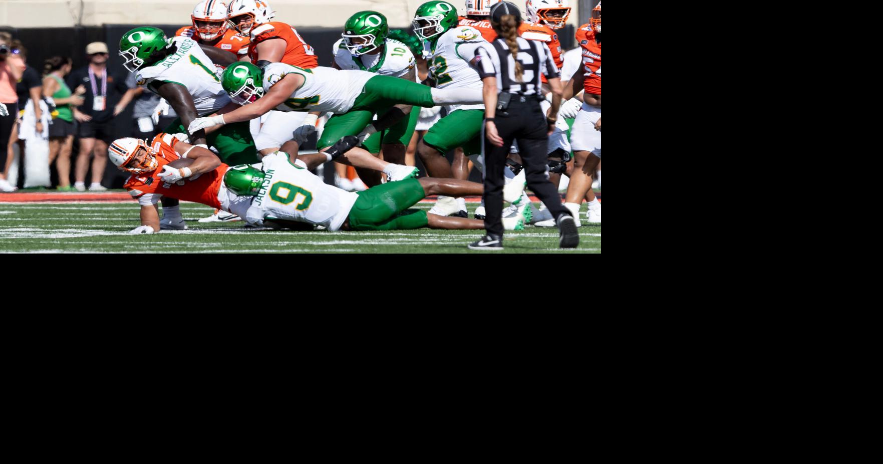 Texas takes No. 1 in the AP Top 25, Oregon falls and Michigan returns