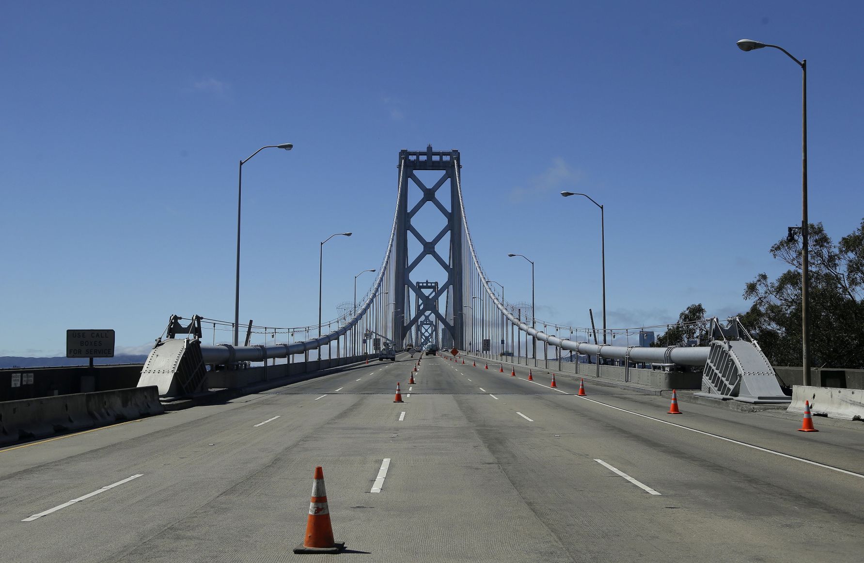 Traffic sluggish after Bay Bridge closes for the weekend News