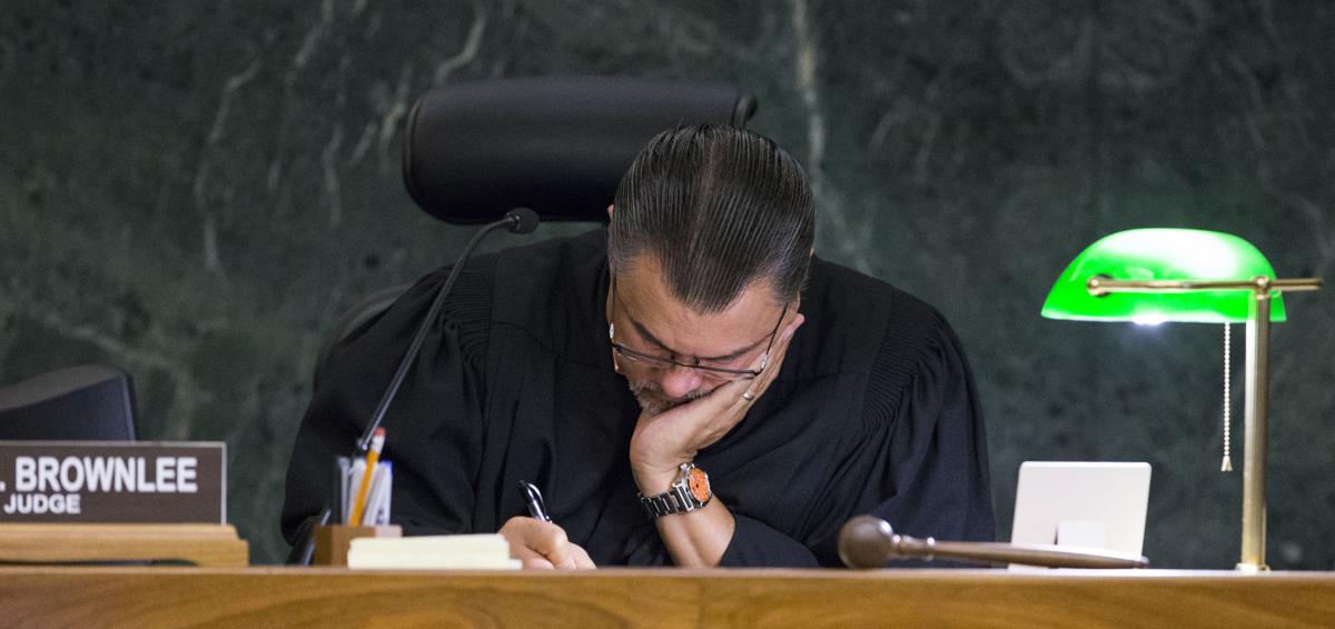 PHOTO GALLERY Judge John Brownlee during the trial of Sabrina Limon