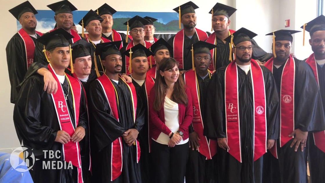 WATCH Inmates at Kern Valley State Prison graduate Multimedia