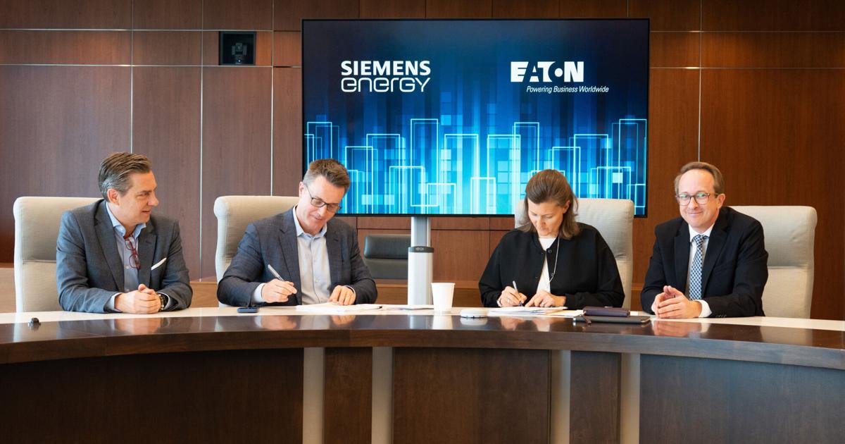 Impulsando la Revolución del Data Center: Eaton y Siemens Energy Combinan Fuerzas para una Energía Más Inteligente y Sostenible