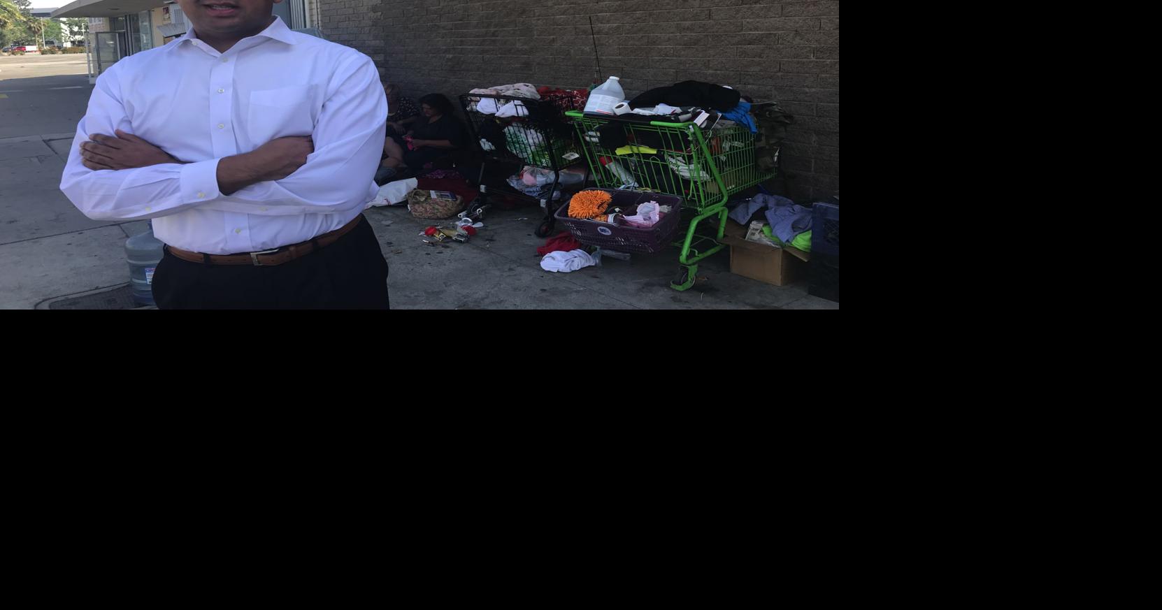 Homeless encampment downtown draws disdain in social media posts in