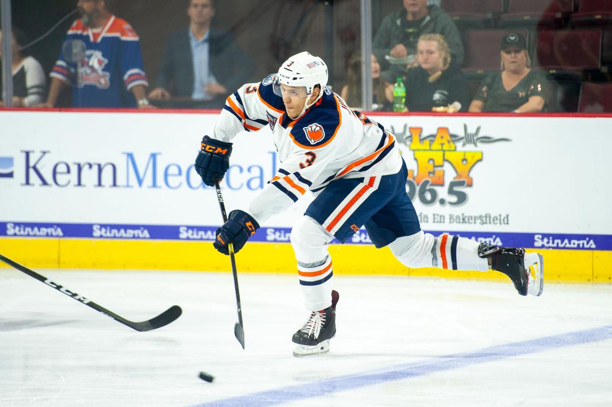 photo Caleb Jones Step Up condors defenseman caleb jones starting