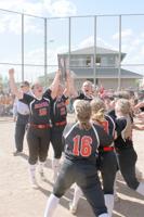 Back-to-back section titles for BW softball