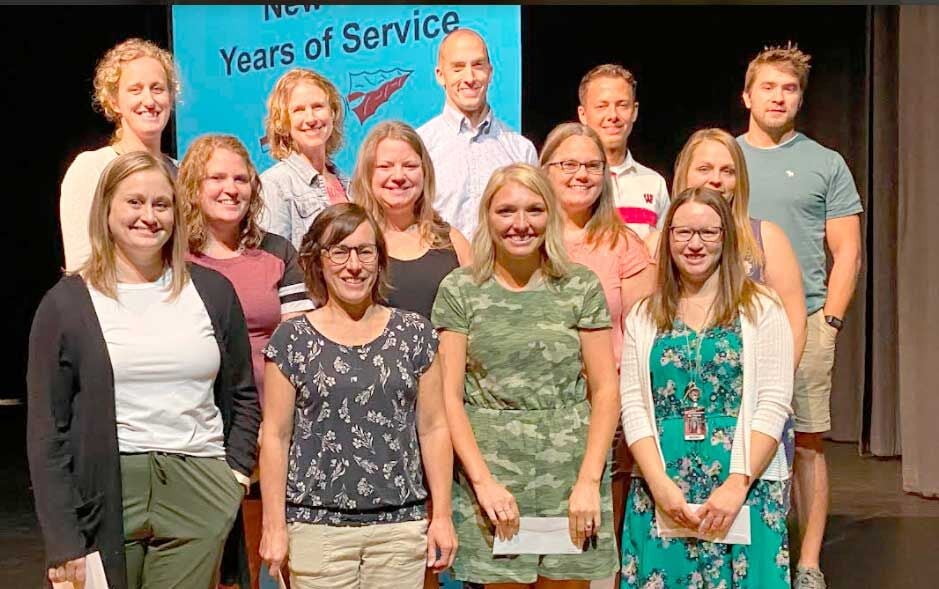 Five years of service – Certified Staff