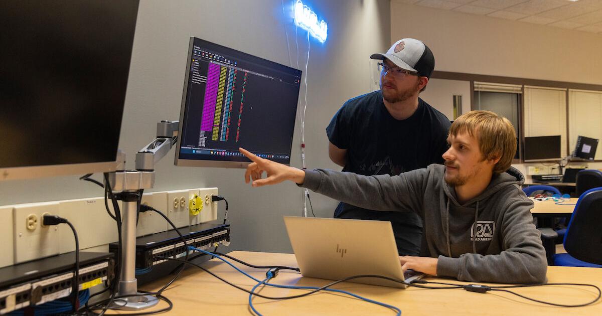 UW-Stout cybersecurity program ranks No. 14 in nation as students excel in cyber defense competitions