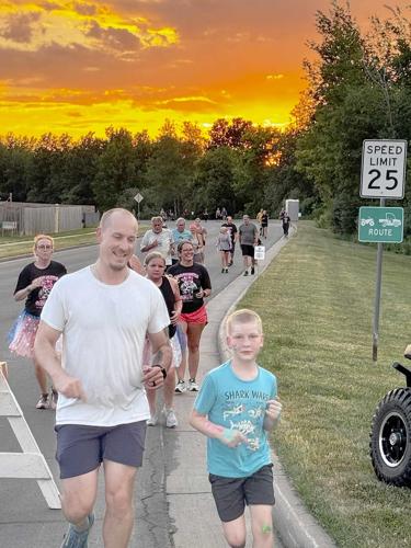 Healthy Hustle 5K Draws Record-Breaking Crowd for Glow Run Fun