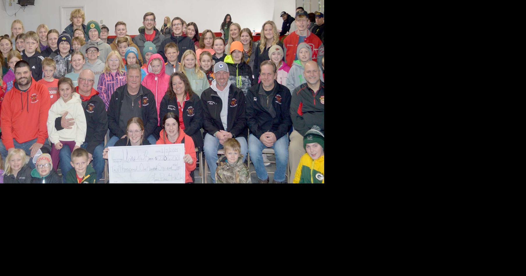 Lone Pine 4-H Memorial Donation to United FIre and Rescue | News ...