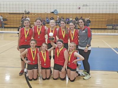 B-W traveling volleyball places 2nd in Championship Tournament