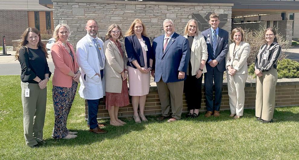Sen. Stafsholt visits Western Wisconsin Health